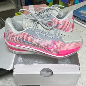 New Nike Air Zoom GT Cut Pure Platinum Pink Cool Grey Mens Sz 12